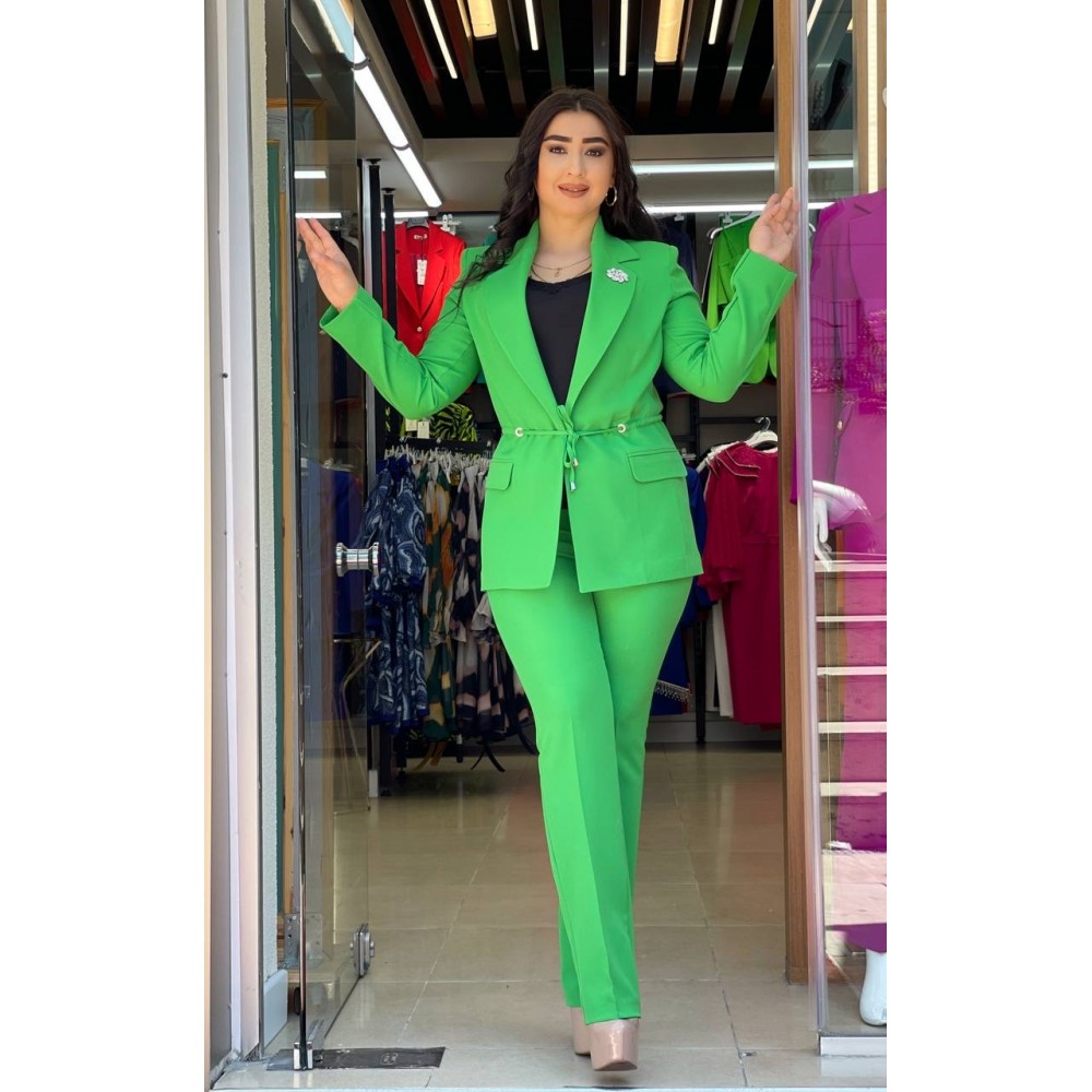 YEŞİL TAKIM CEKET VE PANTOLON