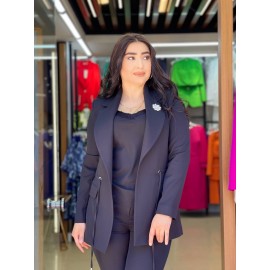 SİYAH TAKIM CEKET VE PANTOLON