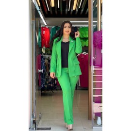 YEŞİL TAKIM CEKET VE PANTOLON