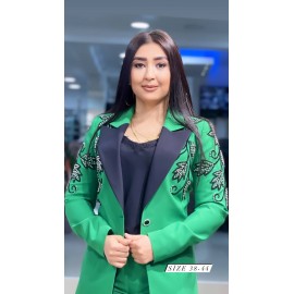 YEŞİL TAKIM CEKET VE PANTOLON