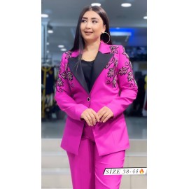 MOR TAKIM CEKET VE PANTOLON