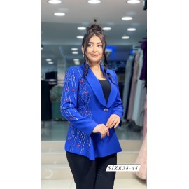 MAVİ SİYAH TAKIM CEKET VE PANTOLON