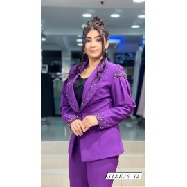 MOR TAKIM CEKET VE PANTOLON