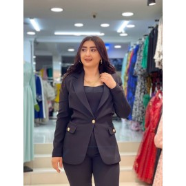 SİYAH TAKIM CEKET VE PANTOLON