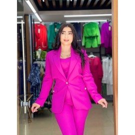 MOR TAKIM CEKET VE PANTOLON