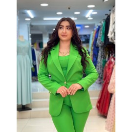 YEŞİL TAKIM CEKET VE PANTOLON