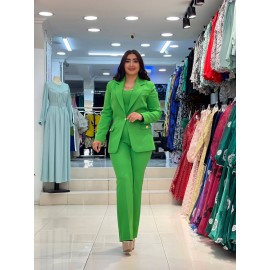 YEŞİL TAKIM CEKET VE PANTOLON